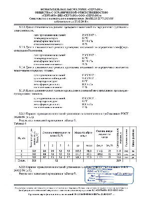 Протокол сертификационных испытаний Протокол сертификационных испытаний